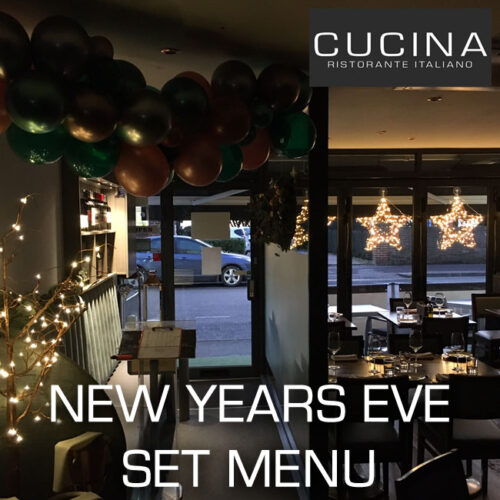 New Years Eve Set Menu